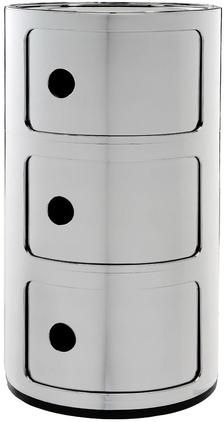 Design Container Componibili 3 Modules in Silber