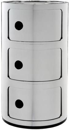 Design Container Componibili 3 Modules in Silber