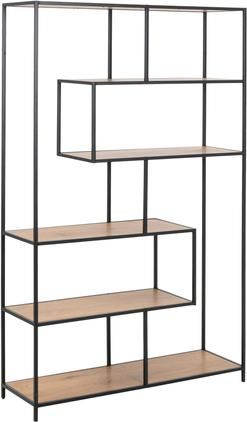Standregal Seaford aus Holz und Metall
