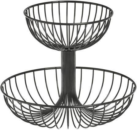 Etagere Lago in Schwarz, Ø 29 cm