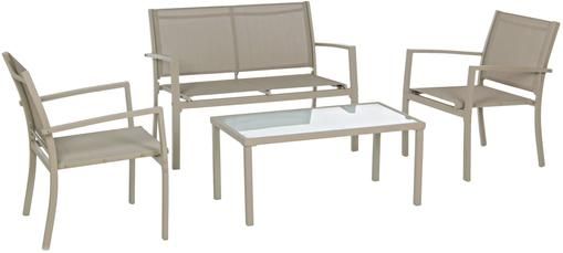 Garten-Lounge-Set Trent, 4-tlg.