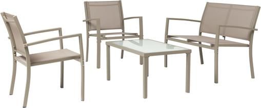 Garten-Lounge-Set Trent, 4-tlg.