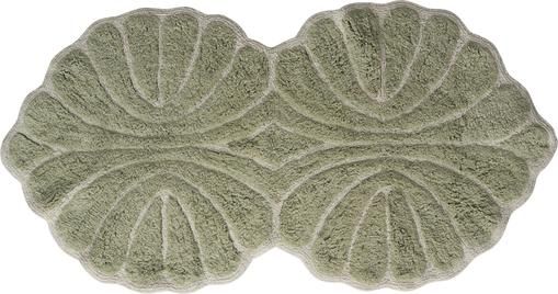 Badvorleger Soft in Hellgrün aus Bio-Baumwolle