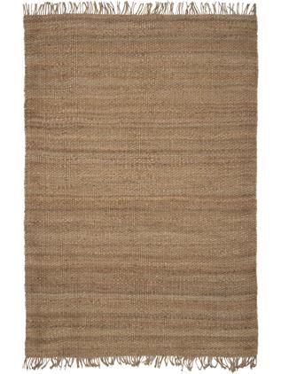 Ručne vyrobený jutový koberec so strapcami Naturals