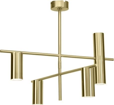 Moderne Deckenleuchte Cassandra in Gold