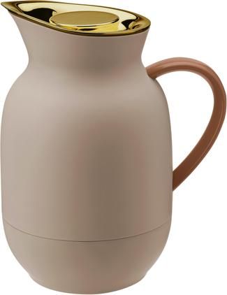 Isolierkanne Amphora in Rosa matt/Gold
