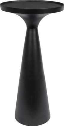 Moderner Beistelltisch Floss in Schwarz