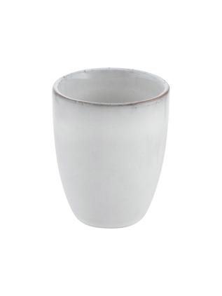 Handgemachte Espressobecher Nordic Sand aus Steingut, 6 Stück