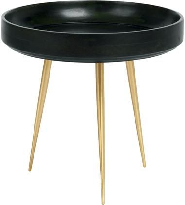 Kleiner Design-Beistelltisch Bowl Table aus Mangoholz