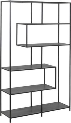 Standregal Seaford aus Holz und Metall