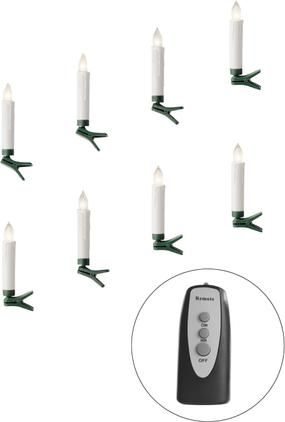 Batteriebetriebene LED-Kerzen Ita 11-tlg., warmweiss