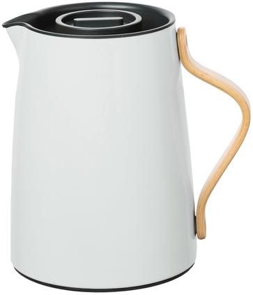 Teezubereiter Emma in Weiß mit Blaustich, 1 L