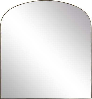 Wandspiegel Francis mit goldenem Metallrahmen