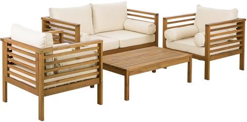 Set salotto da giardino Bo 4 pz