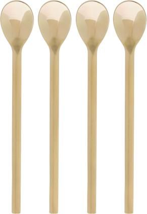 Cucharas de acero inoxidable Latte, 4 uds.