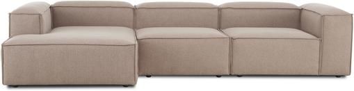 Modulares Ecksofa Lennon in Braun