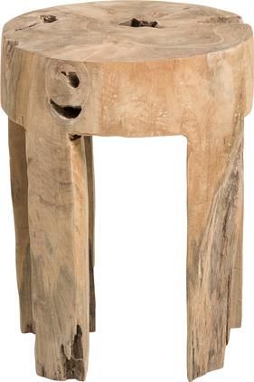 Hocker Java aus Teakholz