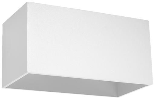 Moderne Wandleuchte Geo Maxi in Weiß