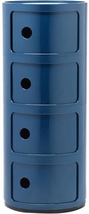 Design Container Componibili 4 Modules in Blau