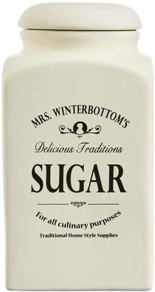 Aufbewahrungsdose Mrs Winterbottoms Sugar, Ø 11 x H 21 cm