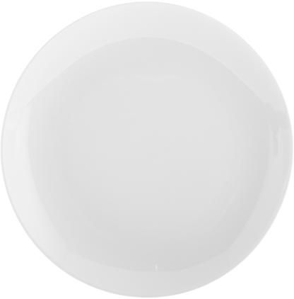 Porzellan-Frühstücksteller Delight Modern in Weiß, 2 Stück