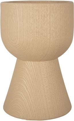 Großer Übertopf Tam Tam in Holz-Optik