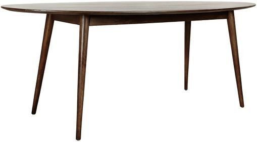Ovaler Esstisch Oscar aus Mangoholz, 203 x 97 cm
