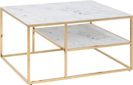 Couchtisch Alisma mit Glasplatte