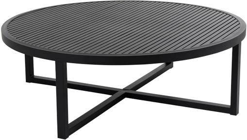 Garten-Couchtisch Vevi in Schwarz