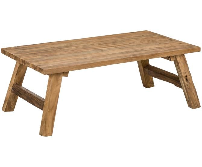 Tavolino Da Salotto In Legno Massello Stile Moderno Wanos Wood